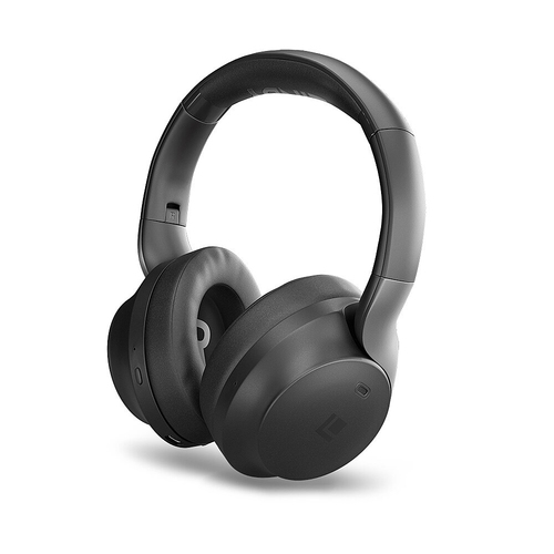 Lindy LHXW-e Wireless Active Noise Cancelling Headphones – Black