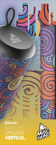 Music Sound Vertical Vertical Speaker: this product is designed for young people who want to have fun while listening to great music with their friends. It is universally compatible