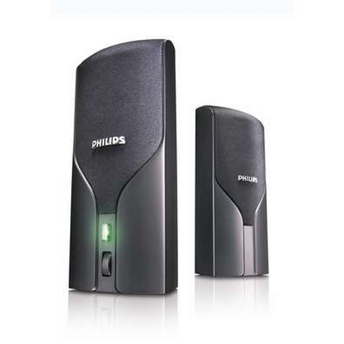 Philips SPA2200 2.0 Speakerset Black Wired