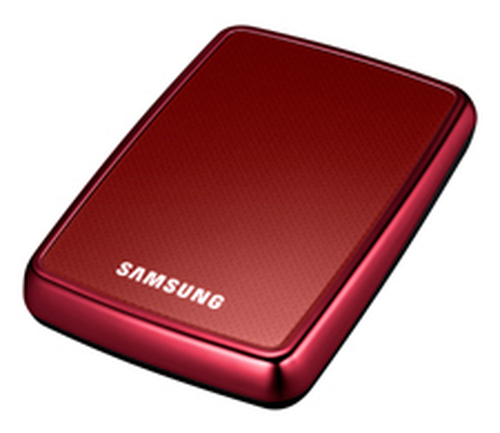 Samsung S Series S2 Portable 640 GB external hard drive 2.5″ USB 2.0 Red