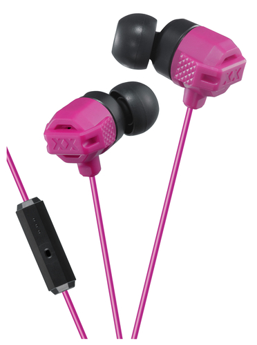JVC HA-FR202-P Headset Wired In-ear Calls/Music Pink