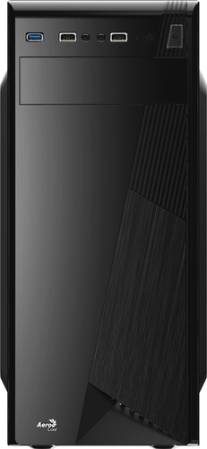 Aerocool CS‐1101 Midi Tower Black