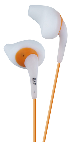 JVC HA-EN10-W Headphones Wired In-ear Orange, White