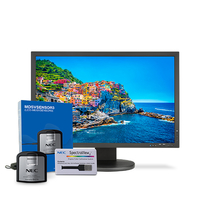 NEC PA243W-BK-SV computer monitor 61.2 cm (24.1″) 1920 x 1200 pixels WUXGA LED Black