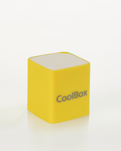 CoolBox Cube Mini White, Yellow 2 W