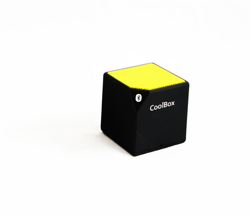 CoolBox Cube Mono portable speaker Yellow 2.5 W
