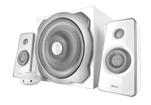 Trust Tytan 2.1 speaker set 60 W PC White 2.1 channels