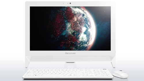 Lenovo IdeaCentre C20-00 Intel® Celeron® N3050 49.5 cm (19.5″) 1920 x 1080 pixels All-in-One PC 2 GB DDR3L-SDRAM 500 GB HDD Windows 10 Home White