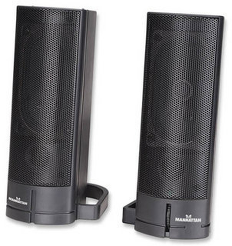 Manhattan 3775 2-way Black Wired 6 W