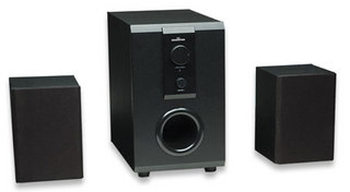 Manhattan 150163 speaker set 16 W PC Black 2.1 channels 1-way 8 W