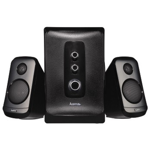 Hama SPX 5000 speaker set PC Black 2.1 channels