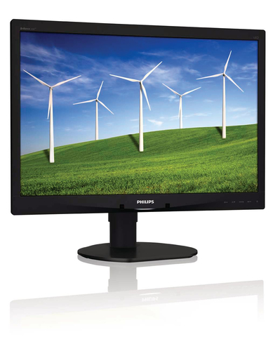 Philips Brilliance 240B4LPYNB/69 computer monitor 61 cm (24″) 1920 x 1200 pixels Full HD LCD Blue
