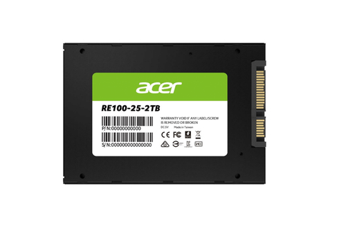 Acer RE100 2 TB 2.5″ Serial ATA III 3D TLC NAND