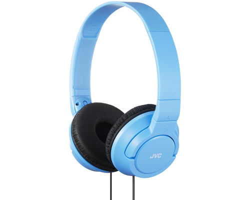 JVC HA-S180-AN-E Headphones Wired Head-band Music Black, Blue