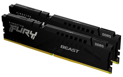 Kingston Technology FURY Beast 32GB 6000MT/s DDR5 CL36 DIMM (Kit of 2) Black