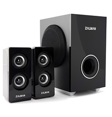 Zalman ZM-S400 loudspeaker 2-way Black Wired 22 W