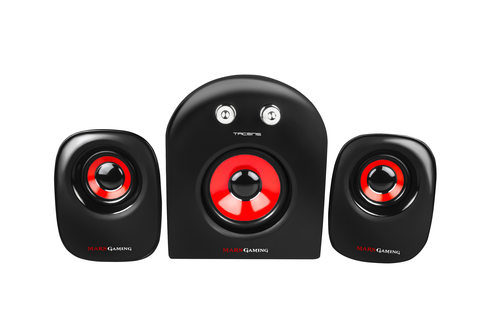 Mars Gaming MS2 speaker set 20 W PC Black 2.1 channels 10 W
