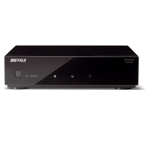 Buffalo HD-AV2.0TU2 external hard drive 2 TB 7200 RPM Black