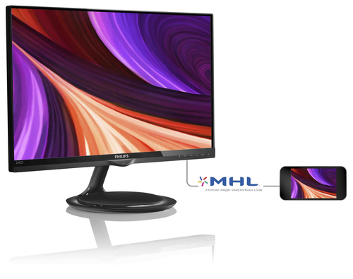 Philips Brilliance 245C5QHAB/27 computer monitor 60.5 cm (23.8″) 1920 x 1080 pixels Full HD LED Black