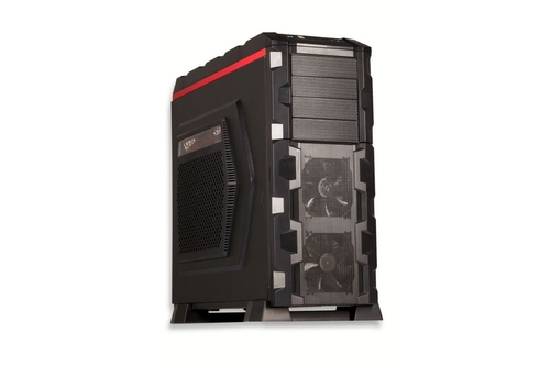 itek ITA1068 computer case Full Tower Black, Red
