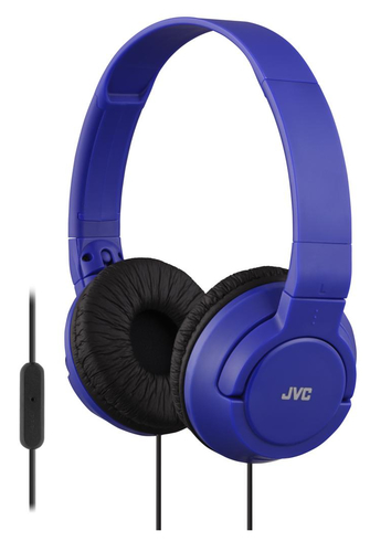JVC HA-SR185 Headset Wired Head-band Calls/Music Black, Blue