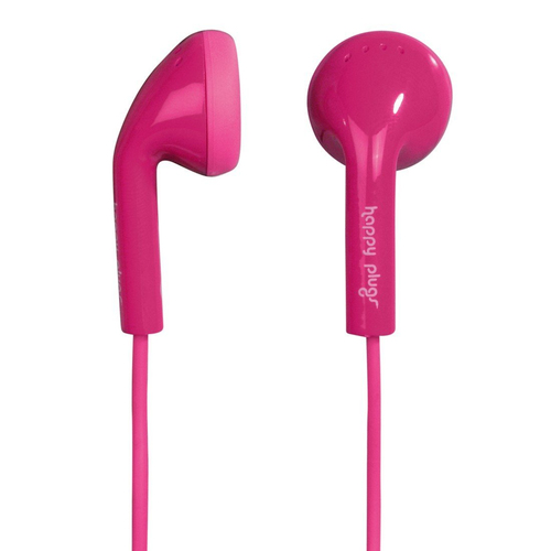 Happy Plugs 77009 headphones/headset Wired In-ear Pink