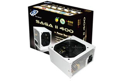 FSP SAGA II power supply unit 400 W ATX White