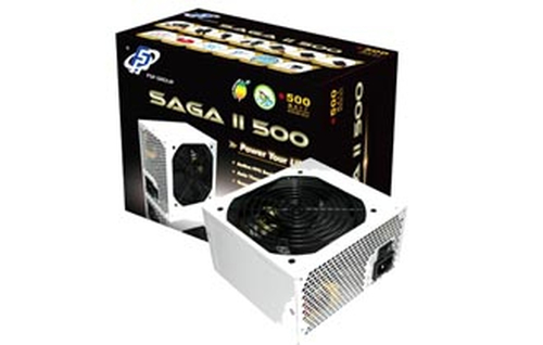 FSP SAGA II power supply unit 500 W ATX White