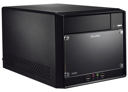 Shuttle XPC J4 4100BA Intel® Pentium® E6500 2 GB DDR3-SDRAM 320 GB Windows 7 Professional PC Black