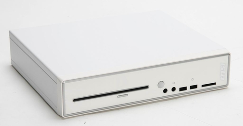 MSI Wind NT (Windows) Intel Atom® 2 GB DDR2-SDRAM 500 GB Intel® GMA 950 Windows Vista Home Premium Desktop PC Silver, White