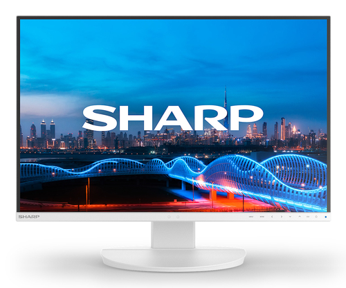 Sharp MultiSync EA241W computer monitor 61 cm (24″) 1920 x 1200 pixels Full HD LCD White