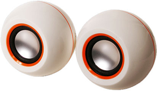 LogiLink SP0006 loudspeaker White Wired 4 W