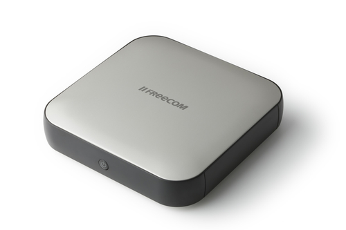 Freecom Sq external hard drive 3 TB 3.5″ USB Type-B 3.2 Gen 1 (3.1 Gen 1) Black, Silver