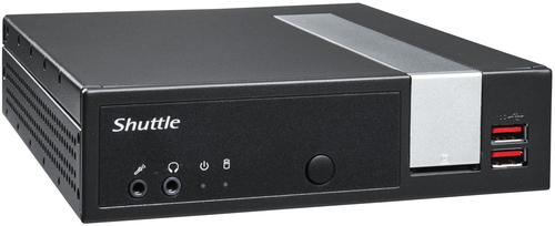 Shuttle XPС slim DL20N6 PC/workstation barebone Black N6005 2 GHz
