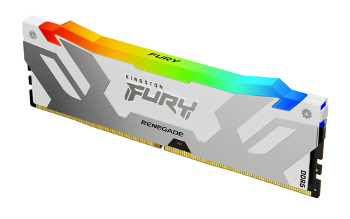 Kingston Technology FURY 32GB 6000MT/s DDR5 CL32 DIMM Renegade RGB White XMP
