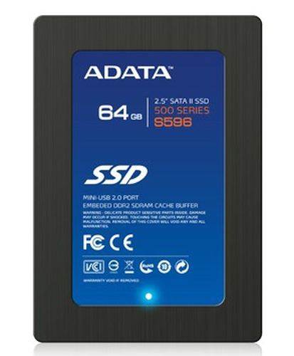 ADATA AS596B-64GM-C internal solid state drive 64 GB 2.5″ Serial ATA II