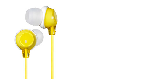 JVC HA-FX22 Headphones Wired Yellow