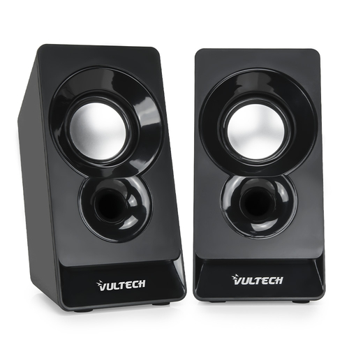 Vultech SP-320N loudspeaker 2-way Black Wired 3 W