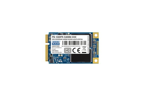 Goodram SSDPR-S400M-120 internal solid state drive 120 GB mSATA Serial ATA III TLC