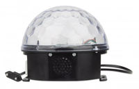 Manhattan Sound Science Bluetooth® Disco Light Ball Speaker (Euro 2-pin plug)