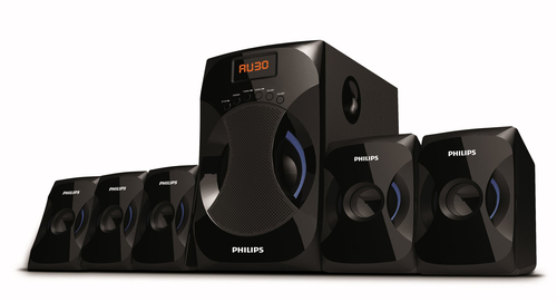 Philips SPA4040B/94 speaker set 45 W 5.1 channels 19.2 W