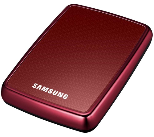 Samsung S Series S2 Portable 500 GB external hard drive 5400 RPM 2.5″ USB 2.0 Red