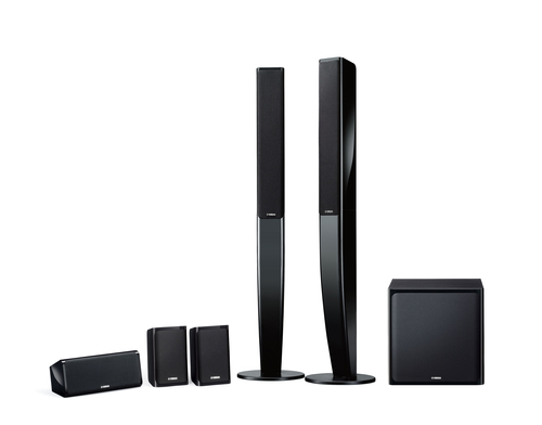 Yamaha NS-PA40 speaker set Home theatre Black 5.1 channels 60 W