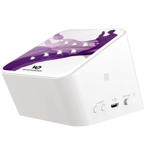Hama Liquids Mono portable speaker Purple, White 2 W