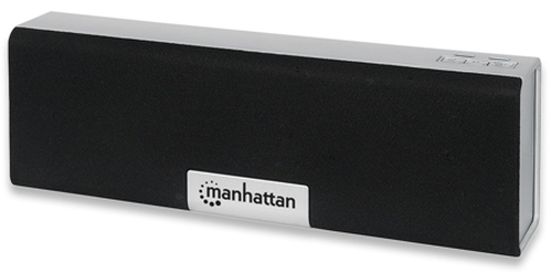 Manhattan Lyric Box Black, Silver Wired & Wireless 4 W