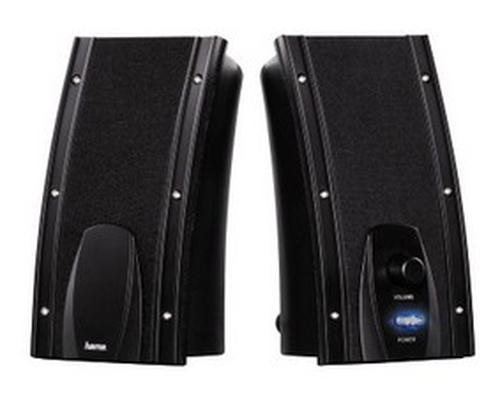 Hama 00052827 loudspeaker Black Wired 1.4 W