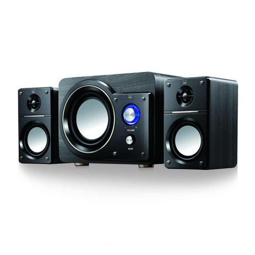 Ewent EW3512 speaker set 40 W Universal Black 2.1 channels 10 W