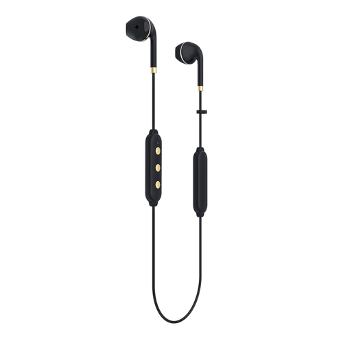 Happy Plugs Wireless II Headset In-ear, Neck-band Calls/Music Micro-USB Bluetooth Black, Gold