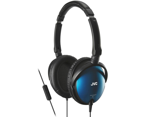 JVC HA-SR625-A-E Around-ear lightweight headphones with remote & mic