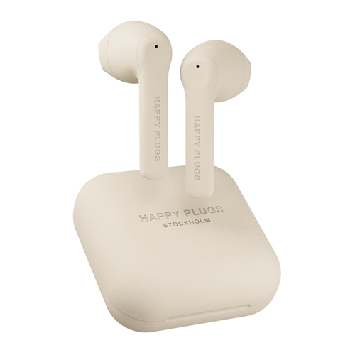 Happy Plugs AIR 1 GO Headset Wireless In-ear Calls/Music Bluetooth Beige